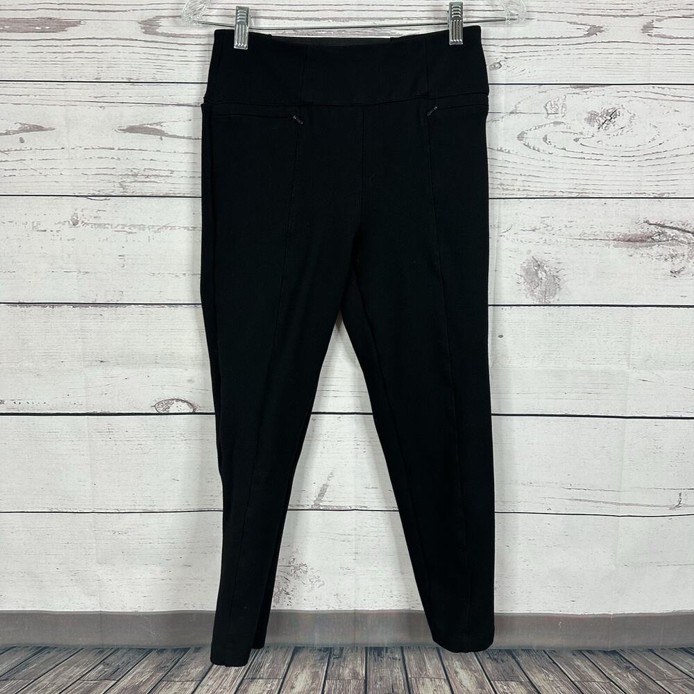 Betabrand Journey Legging Womens Small Petite Stretch Zipper Pockets Pull On